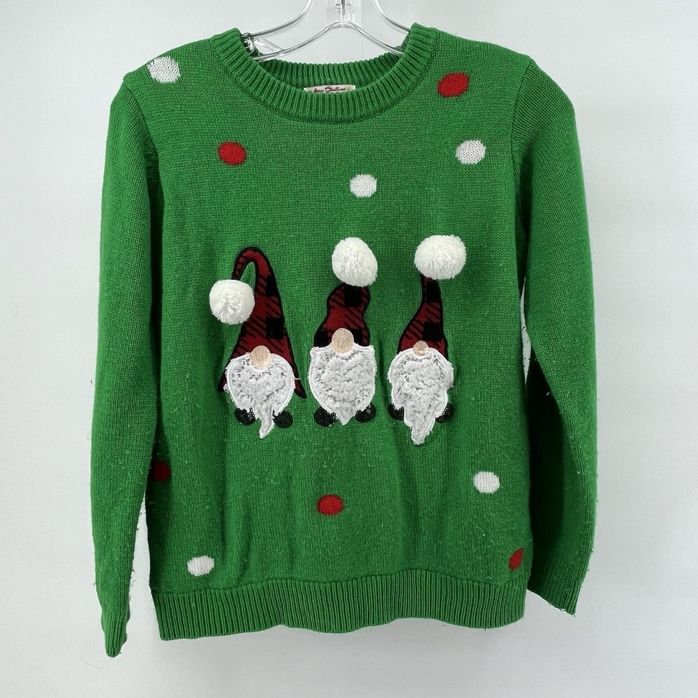 Women's Ugly Christmas Sweater Elf's Small Holiday Jumper‎ Small